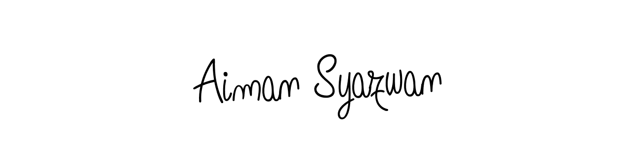 See photos of Aiman Syazwan official signature by Spectra . Check more albums & portfolios. Read reviews & check more about Angelique-Rose-font-FFP font. Aiman Syazwan signature style 5 images and pictures png