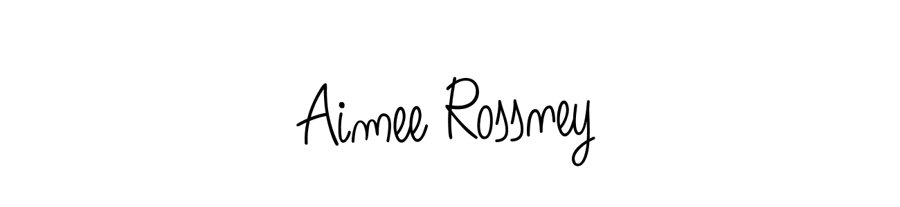 Also You can easily find your signature by using the search form. We will create Aimee Rossney name handwritten signature images for you free of cost using Angelique-Rose-font-FFP sign style. Aimee Rossney signature style 5 images and pictures png