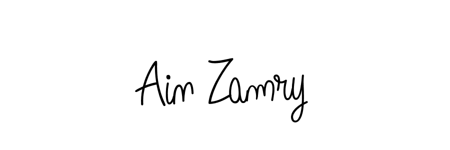 Make a short Ain Zamry signature style. Manage your documents anywhere anytime using Angelique-Rose-font-FFP. Create and add eSignatures, submit forms, share and send files easily. Ain Zamry signature style 5 images and pictures png