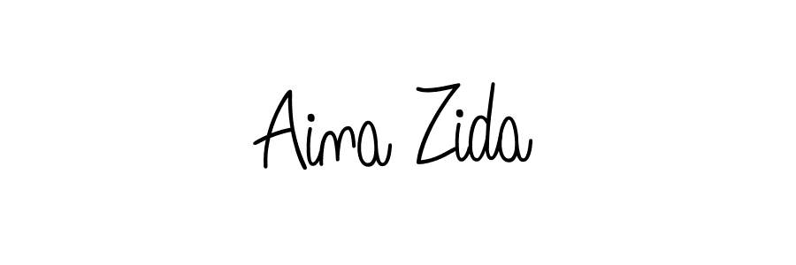 Check out images of Autograph of Aina Zida name. Actor Aina Zida Signature Style. Angelique-Rose-font-FFP is a professional sign style online. Aina Zida signature style 5 images and pictures png