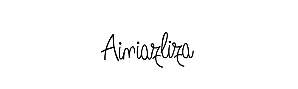 Also You can easily find your signature by using the search form. We will create Ainiazliza name handwritten signature images for you free of cost using Angelique-Rose-font-FFP sign style. Ainiazliza signature style 5 images and pictures png