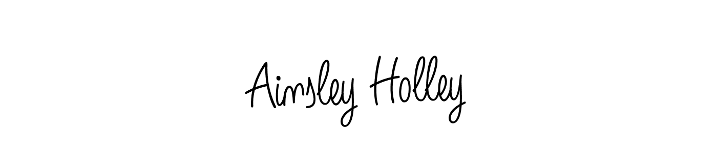 Also we have Ainsley Holley name is the best signature style. Create professional handwritten signature collection using Angelique-Rose-font-FFP autograph style. Ainsley Holley signature style 5 images and pictures png