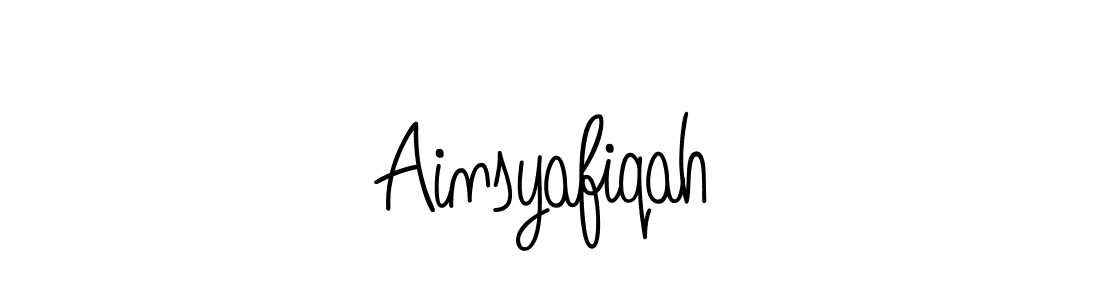 Make a beautiful signature design for name Ainsyafiqah. Use this online signature maker to create a handwritten signature for free. Ainsyafiqah signature style 5 images and pictures png