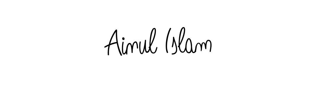 How to Draw Ainul Islam signature style? Angelique-Rose-font-FFP is a latest design signature styles for name Ainul Islam. Ainul Islam signature style 5 images and pictures png