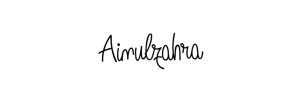 Best and Professional Signature Style for Ainulzahra. Angelique-Rose-font-FFP Best Signature Style Collection. Ainulzahra signature style 5 images and pictures png