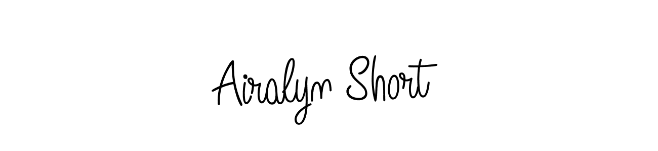 Make a beautiful signature design for name Airalyn Short. Use this online signature maker to create a handwritten signature for free. Airalyn Short signature style 5 images and pictures png