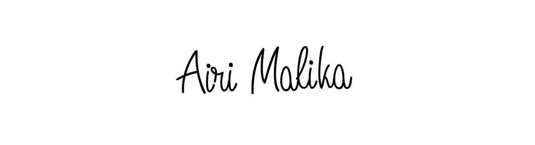 Here are the top 10 professional signature styles for the name Airi Malika. These are the best autograph styles you can use for your name. Airi Malika signature style 5 images and pictures png