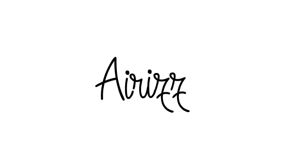 It looks lik you need a new signature style for name Airizz. Design unique handwritten (Angelique-Rose-font-FFP) signature with our free signature maker in just a few clicks. Airizz signature style 5 images and pictures png