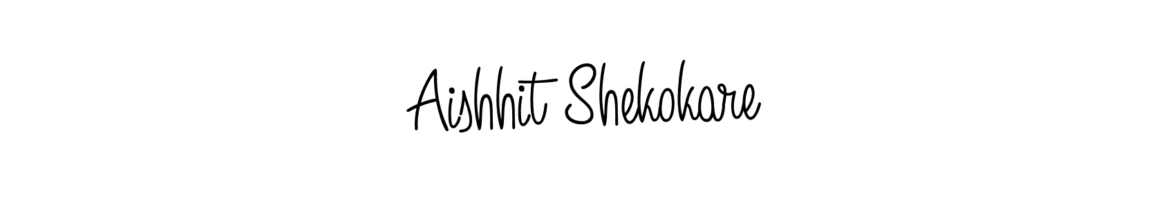 Make a beautiful signature design for name Aishhit Shekokare. Use this online signature maker to create a handwritten signature for free. Aishhit Shekokare signature style 5 images and pictures png