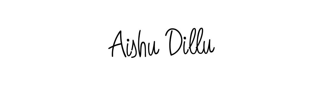 Check out images of Autograph of Aishu Dillu name. Actor Aishu Dillu Signature Style. Angelique-Rose-font-FFP is a professional sign style online. Aishu Dillu signature style 5 images and pictures png