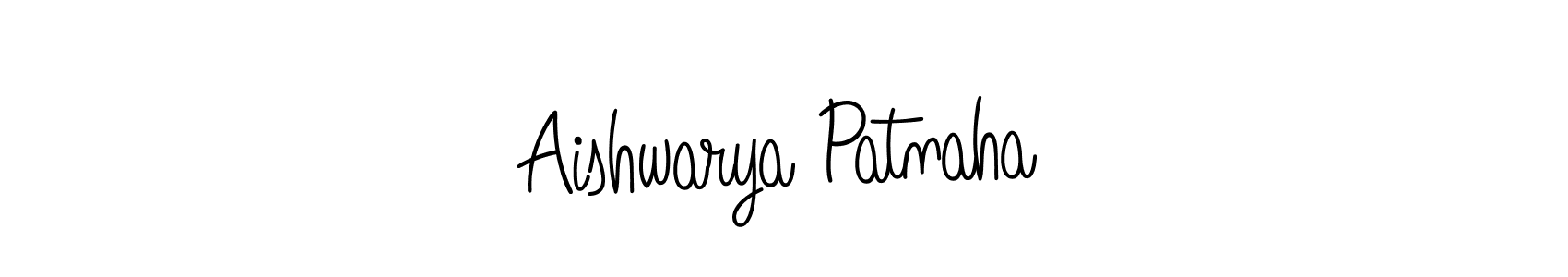 Use a signature maker to create a handwritten signature online. With this signature software, you can design (Angelique-Rose-font-FFP) your own signature for name Aishwarya Patnaha. Aishwarya Patnaha signature style 5 images and pictures png