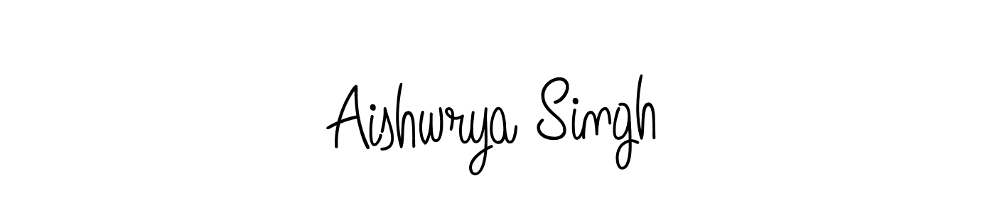 Aishwrya Singh stylish signature style. Best Handwritten Sign (Angelique-Rose-font-FFP) for my name. Handwritten Signature Collection Ideas for my name Aishwrya Singh. Aishwrya Singh signature style 5 images and pictures png