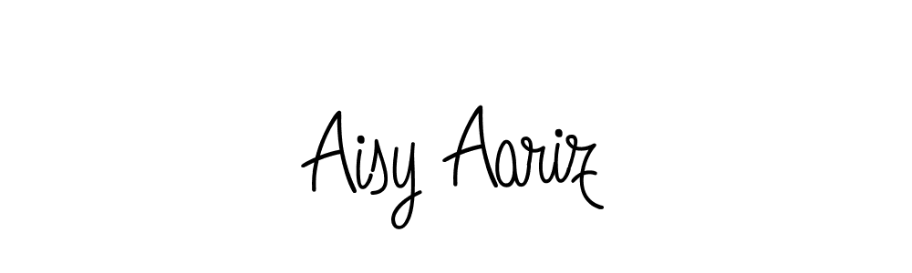 Also we have Aisy Aariz name is the best signature style. Create professional handwritten signature collection using Angelique-Rose-font-FFP autograph style. Aisy Aariz signature style 5 images and pictures png