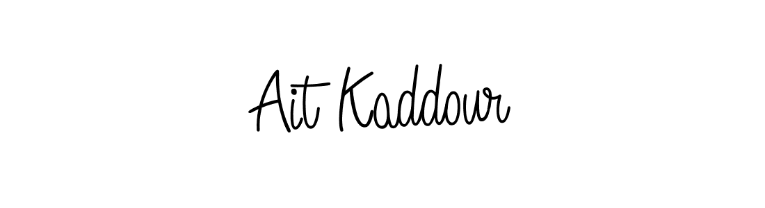 Similarly Angelique-Rose-font-FFP is the best handwritten signature design. Signature creator online .You can use it as an online autograph creator for name Ait Kaddour. Ait Kaddour signature style 5 images and pictures png