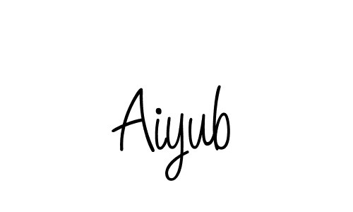 You can use this online signature creator to create a handwritten signature for the name Aiyub. This is the best online autograph maker. Aiyub signature style 5 images and pictures png
