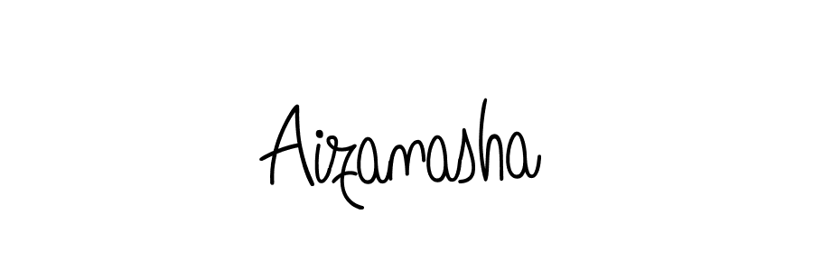 if you are searching for the best signature style for your name Aizanasha. so please give up your signature search. here we have designed multiple signature styles  using Angelique-Rose-font-FFP. Aizanasha signature style 5 images and pictures png