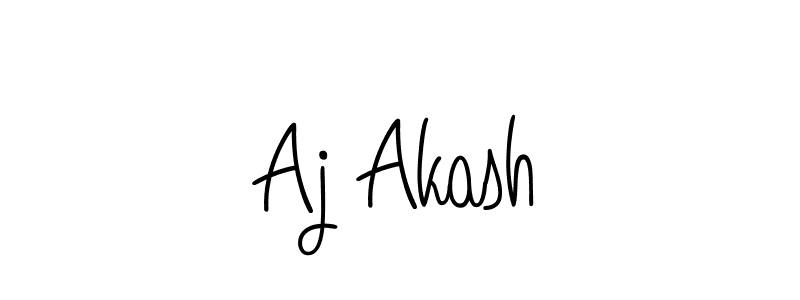 Check out images of Autograph of Aj Akash name. Actor Aj Akash Signature Style. Angelique-Rose-font-FFP is a professional sign style online. Aj Akash signature style 5 images and pictures png