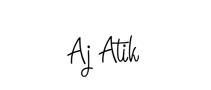 Similarly Angelique-Rose-font-FFP is the best handwritten signature design. Signature creator online .You can use it as an online autograph creator for name Aj Atik. Aj Atik signature style 5 images and pictures png