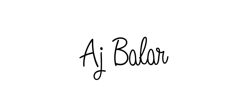 if you are searching for the best signature style for your name Aj Balar. so please give up your signature search. here we have designed multiple signature styles  using Angelique-Rose-font-FFP. Aj Balar signature style 5 images and pictures png
