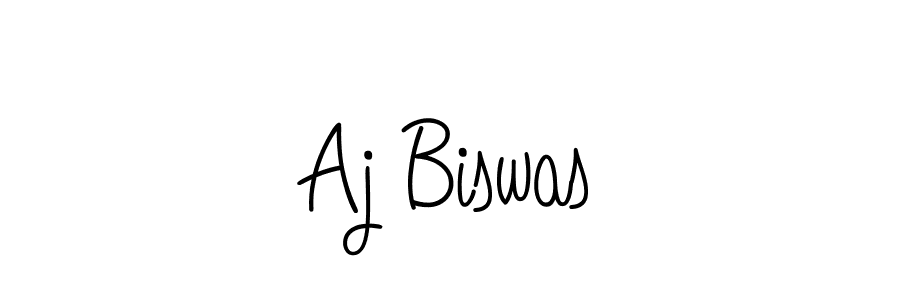 Design your own signature with our free online signature maker. With this signature software, you can create a handwritten (Angelique-Rose-font-FFP) signature for name Aj Biswas. Aj Biswas signature style 5 images and pictures png