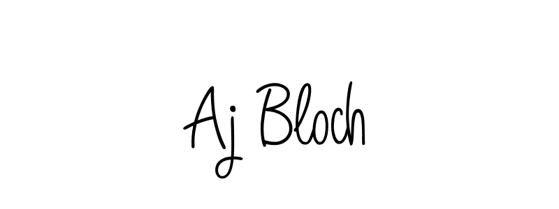 Once you've used our free online signature maker to create your best signature Angelique-Rose-font-FFP style, it's time to enjoy all of the benefits that Aj Bloch name signing documents. Aj Bloch signature style 5 images and pictures png