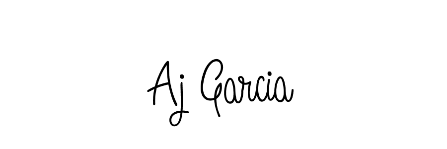 Design your own signature with our free online signature maker. With this signature software, you can create a handwritten (Angelique-Rose-font-FFP) signature for name Aj Garcia. Aj Garcia signature style 5 images and pictures png