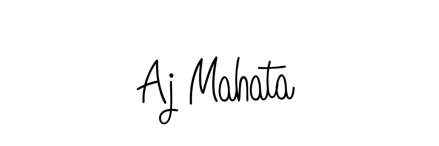 Make a short Aj Mahata signature style. Manage your documents anywhere anytime using Angelique-Rose-font-FFP. Create and add eSignatures, submit forms, share and send files easily. Aj Mahata signature style 5 images and pictures png