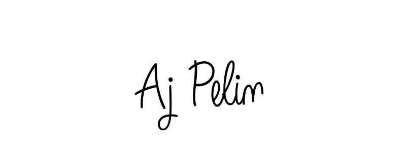 Make a beautiful signature design for name Aj Pelin. With this signature (Angelique-Rose-font-FFP) style, you can create a handwritten signature for free. Aj Pelin signature style 5 images and pictures png