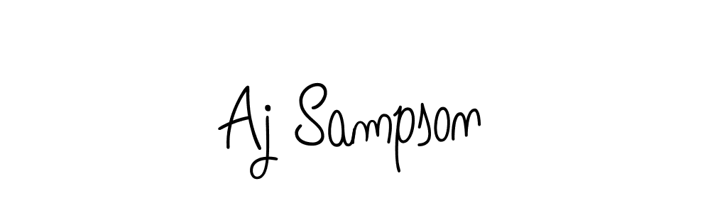 if you are searching for the best signature style for your name Aj Sampson. so please give up your signature search. here we have designed multiple signature styles  using Angelique-Rose-font-FFP. Aj Sampson signature style 5 images and pictures png
