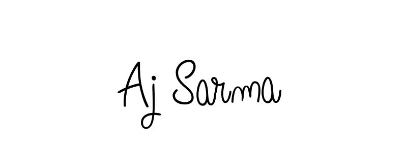 Check out images of Autograph of Aj Sarma name. Actor Aj Sarma Signature Style. Angelique-Rose-font-FFP is a professional sign style online. Aj Sarma signature style 5 images and pictures png