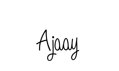 You should practise on your own different ways (Angelique-Rose-font-FFP) to write your name (Ajaay) in signature. don't let someone else do it for you. Ajaay signature style 5 images and pictures png