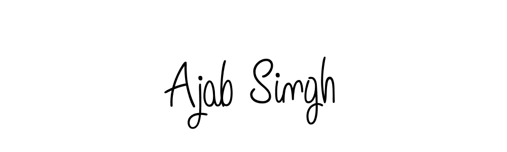 Also You can easily find your signature by using the search form. We will create Ajab Singh name handwritten signature images for you free of cost using Angelique-Rose-font-FFP sign style. Ajab Singh signature style 5 images and pictures png