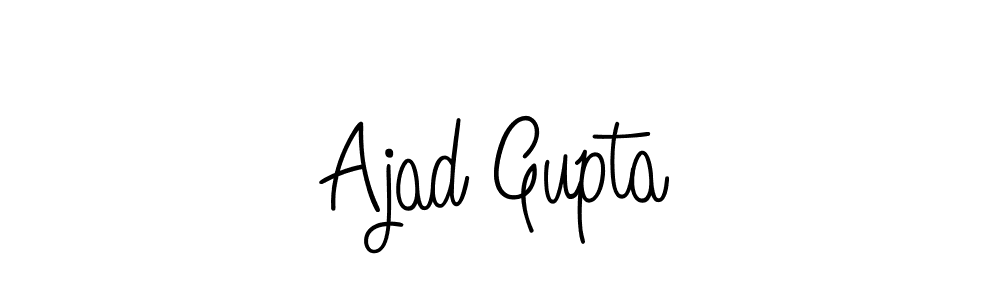 Make a short Ajad Gupta signature style. Manage your documents anywhere anytime using Angelique-Rose-font-FFP. Create and add eSignatures, submit forms, share and send files easily. Ajad Gupta signature style 5 images and pictures png