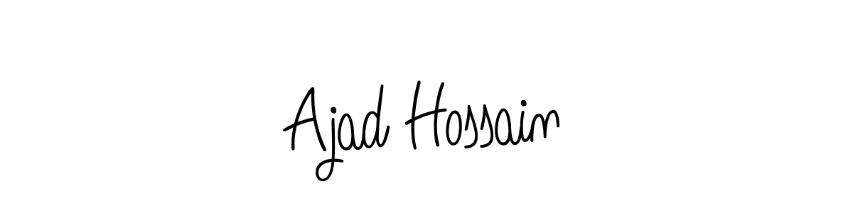 if you are searching for the best signature style for your name Ajad Hossain. so please give up your signature search. here we have designed multiple signature styles  using Angelique-Rose-font-FFP. Ajad Hossain signature style 5 images and pictures png