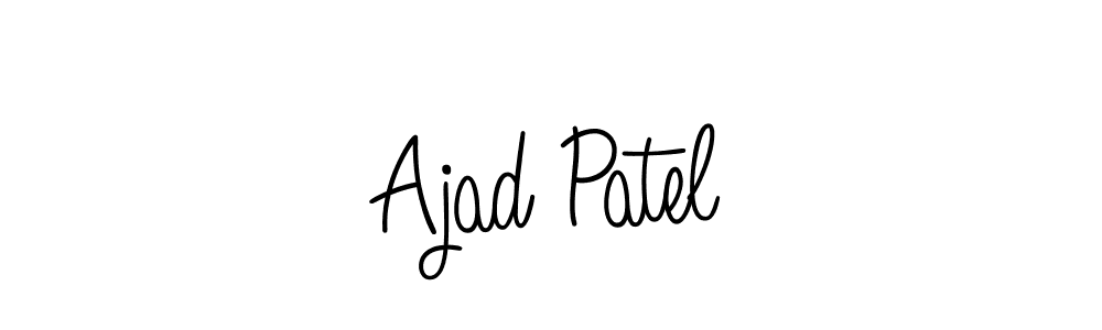 It looks lik you need a new signature style for name Ajad Patel. Design unique handwritten (Angelique-Rose-font-FFP) signature with our free signature maker in just a few clicks. Ajad Patel signature style 5 images and pictures png