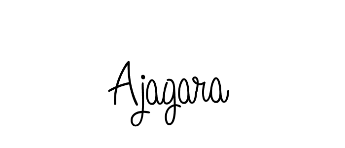 The best way (Angelique-Rose-font-FFP) to make a short signature is to pick only two or three words in your name. The name Ajagara include a total of six letters. For converting this name. Ajagara signature style 5 images and pictures png