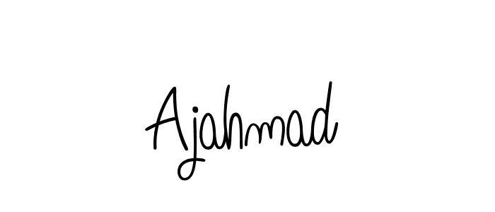 How to Draw Ajahmad signature style? Angelique-Rose-font-FFP is a latest design signature styles for name Ajahmad. Ajahmad signature style 5 images and pictures png