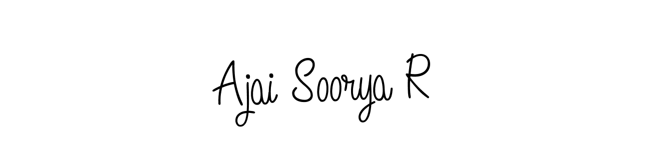 Check out images of Autograph of Ajai Soorya R name. Actor Ajai Soorya R Signature Style. Angelique-Rose-font-FFP is a professional sign style online. Ajai Soorya R signature style 5 images and pictures png