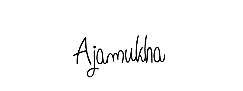 Check out images of Autograph of Ajamukha name. Actor Ajamukha Signature Style. Angelique-Rose-font-FFP is a professional sign style online. Ajamukha signature style 5 images and pictures png