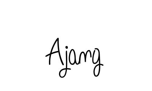 Once you've used our free online signature maker to create your best signature Angelique-Rose-font-FFP style, it's time to enjoy all of the benefits that Ajang name signing documents. Ajang signature style 5 images and pictures png