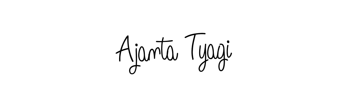 Best and Professional Signature Style for Ajanta Tyagi. Angelique-Rose-font-FFP Best Signature Style Collection. Ajanta Tyagi signature style 5 images and pictures png