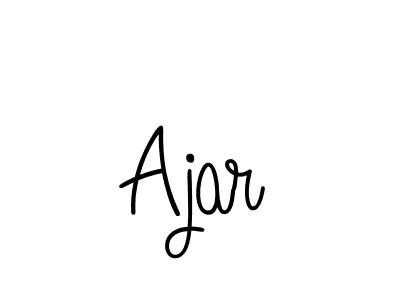 Design your own signature with our free online signature maker. With this signature software, you can create a handwritten (Angelique-Rose-font-FFP) signature for name Ajar. Ajar signature style 5 images and pictures png