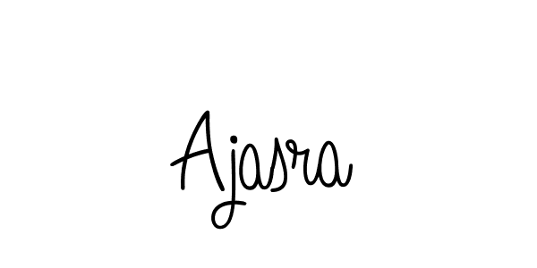 The best way (Angelique-Rose-font-FFP) to make a short signature is to pick only two or three words in your name. The name Ajasra include a total of six letters. For converting this name. Ajasra signature style 5 images and pictures png