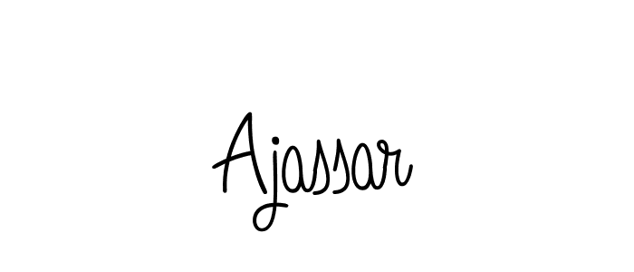 How to make Ajassar signature? Angelique-Rose-font-FFP is a professional autograph style. Create handwritten signature for Ajassar name. Ajassar signature style 5 images and pictures png