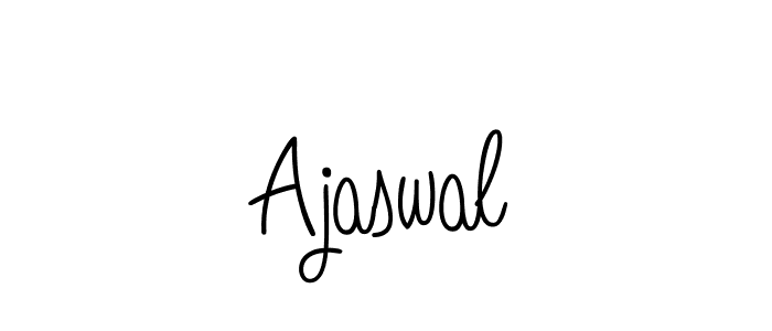 Use a signature maker to create a handwritten signature online. With this signature software, you can design (Angelique-Rose-font-FFP) your own signature for name Ajaswal. Ajaswal signature style 5 images and pictures png