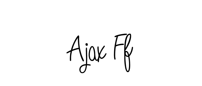 Design your own signature with our free online signature maker. With this signature software, you can create a handwritten (Angelique-Rose-font-FFP) signature for name Ajax Ff. Ajax Ff signature style 5 images and pictures png