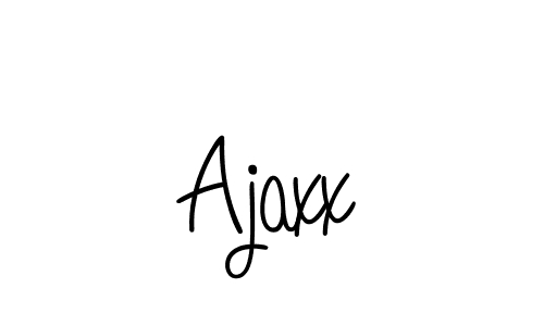How to Draw Ajaxx signature style? Angelique-Rose-font-FFP is a latest design signature styles for name Ajaxx. Ajaxx signature style 5 images and pictures png