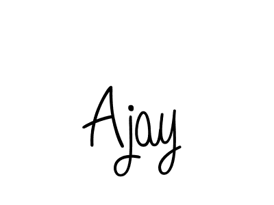 Ajay stylish signature style. Best Handwritten Sign (Angelique-Rose-font-FFP) for my name. Handwritten Signature Collection Ideas for my name Ajay. Ajay signature style 5 images and pictures png