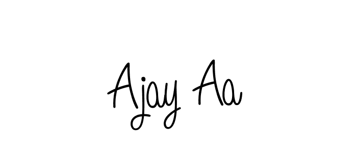 Once you've used our free online signature maker to create your best signature Angelique-Rose-font-FFP style, it's time to enjoy all of the benefits that Ajay Aa name signing documents. Ajay Aa signature style 5 images and pictures png