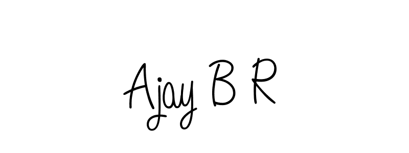 Once you've used our free online signature maker to create your best signature Angelique-Rose-font-FFP style, it's time to enjoy all of the benefits that Ajay B R name signing documents. Ajay B R signature style 5 images and pictures png